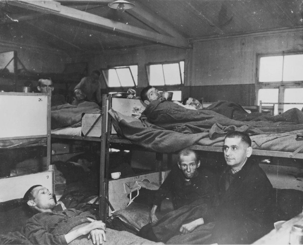 slachtoffers van dysenterie in Flossenbürg KZ