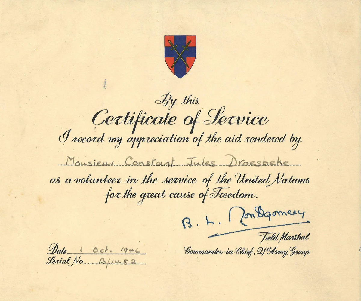 Certificate of Service