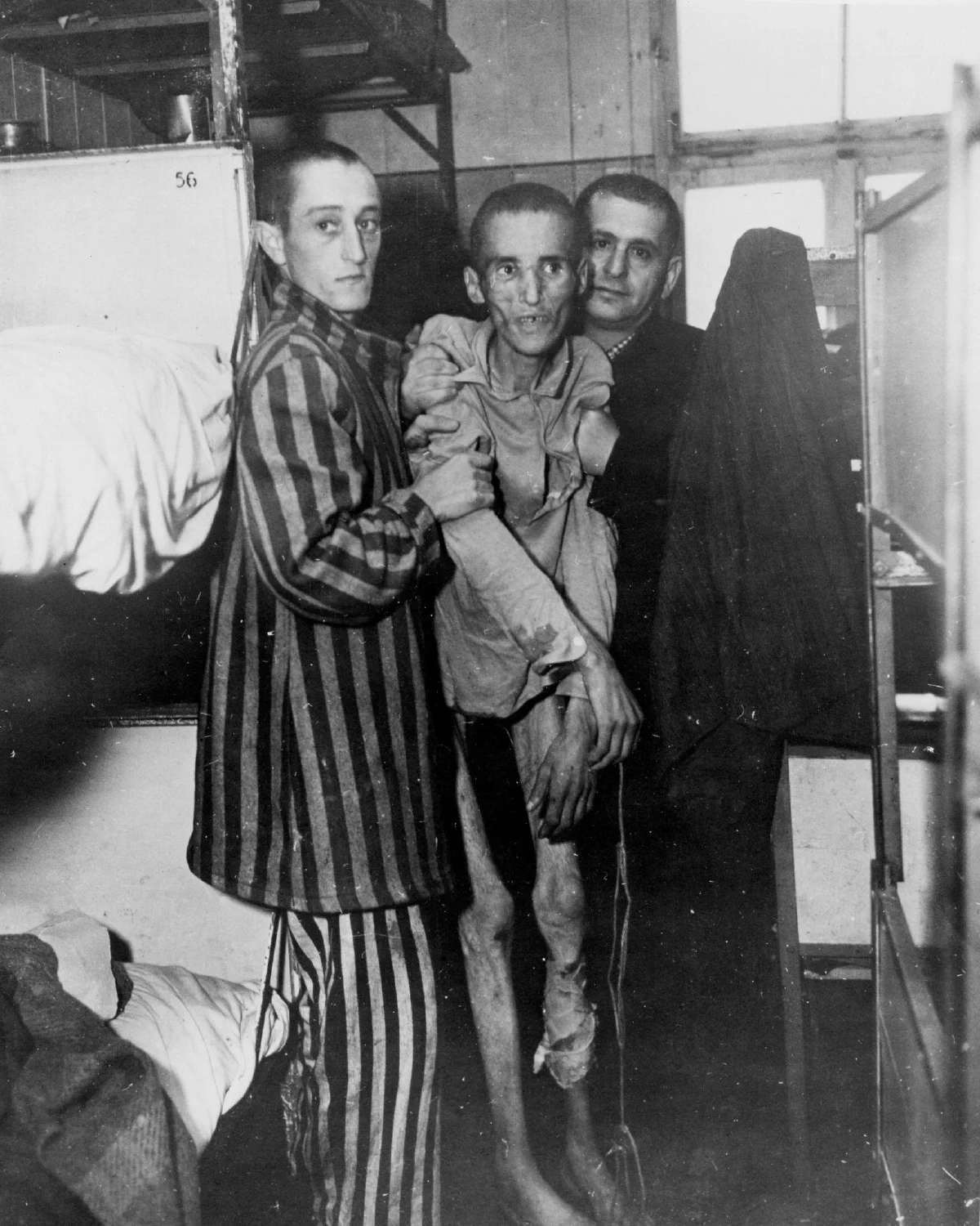 slachtoffers van dysenterie in Flossenbürg KZ